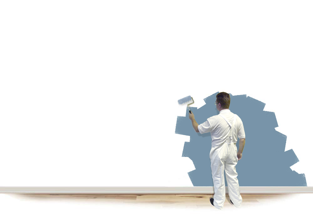 Peter paints